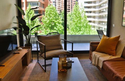 Apoquindo Apartamento | HOM I Espectacular Depto 2D2B 4 PAX Las Condes