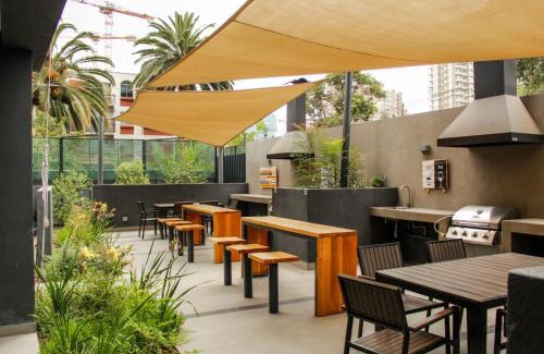 Nunoa Apartamento | HOM I Nuevo Depto 2D2B Nunoa 4PAX Metro PlazaEgana NEW1014