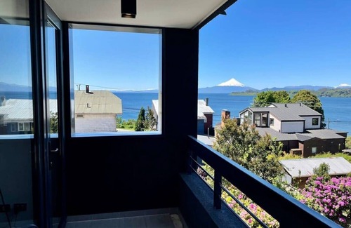 Puerto Varas Apartamento | HOM I Vista al Lago Depto con Estacionamiento