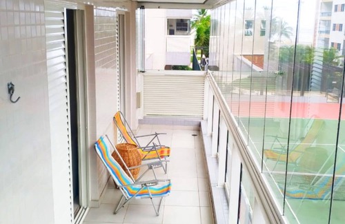 Vila Clais Apartamento | Home 08 I Apartment facing the sea in Resort - Bertioga