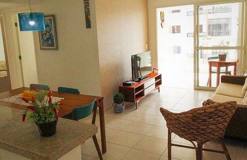 Vila Clais Apartamento | Home 08 I Apartment facing the sea in Resort - Bertioga