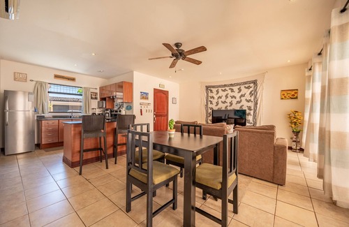 Villarreal Casa | Home in a gated community with outdoor pool, patio, grill, streaming, W/D, & AC