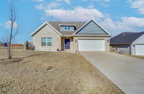 Bentonville Casa | Home on the Hill 8 Mi to Bentonville City Square