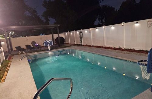 Lakeland Casa | Home Paradise Lakeland Backyard Jacuzzi & Private Pool Heater Free!!!