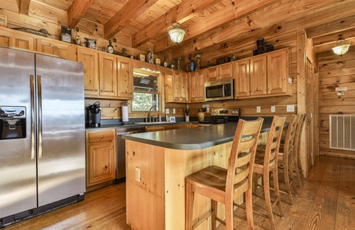 Ellijay Cabina | Home Run View - Impresionantes vistas al lago Carter, capacidad para 15