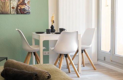 Zentrum-Sued Apartamento | Home Shanti - Studio, Südvorstadt, Balkon, TV