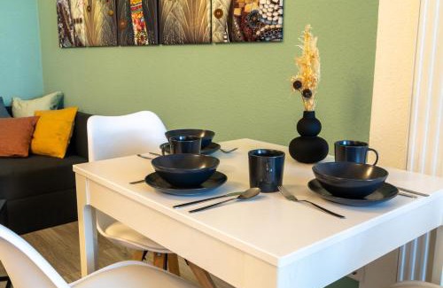 Zentrum-Sued Apartamento | Home Shanti - Studio, Südvorstadt, Balkon, TV