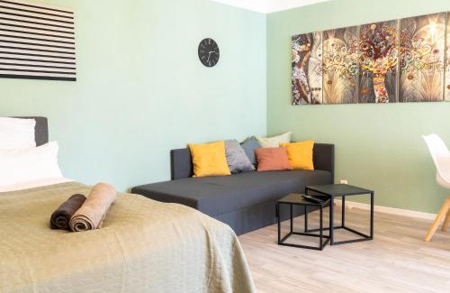 Zentrum-Sued Apartamento | Home Shanti - Studio, Südvorstadt, Balkon, TV