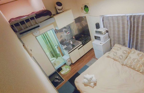 Suginami Apartamento | Home WIFI & Compact & Tranquil Apt with LOFT!