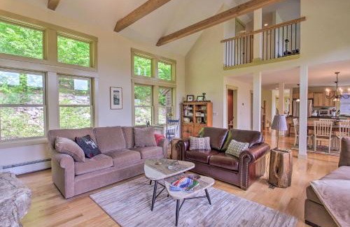 Jackson Casa | Home with Fire Pit, 7 Mi to Attitash Mtn Resort
