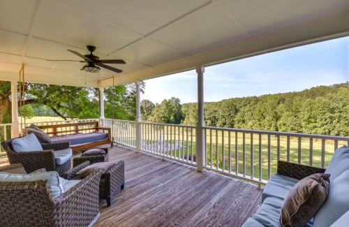Oconee County Casa | Home with Fire Pit on 27 Acres in Walhalla!