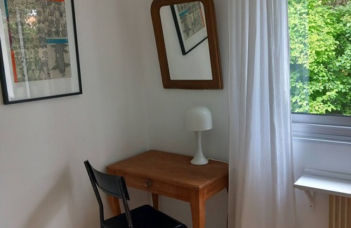 La Rochelle Casa | Inicio con sur frente a la piscina sin vecinos en La Rochelle
