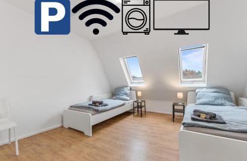 Unterboihingen Apartamento | home2stay Apartments für Monteure in Wendlingen Kitchen,Wifi,Smart TV NEW
