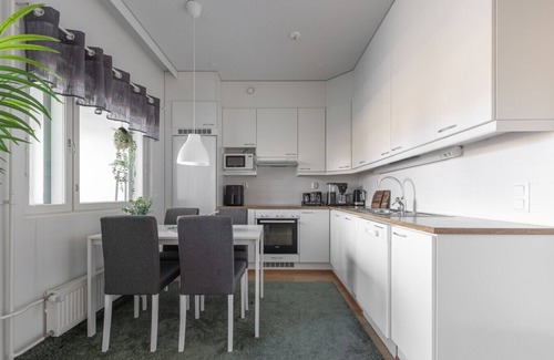 Kuopio Apartamento | Homelike 1BR Apartment with Sauna & Free Parking
