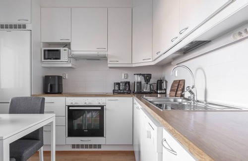 Kuopio Apartamento | Homelike 1BR Apartment with Sauna & Free Parking