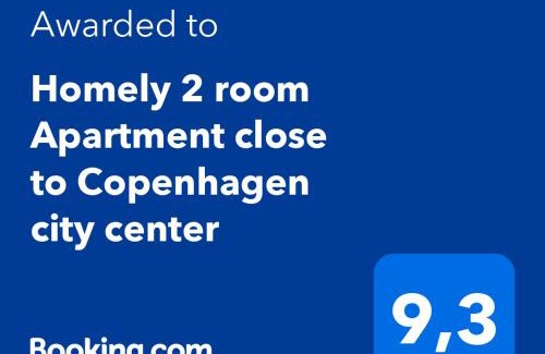 Copenhagen Apartamento | Homely 2 room Apartment close to Copenhagen city center