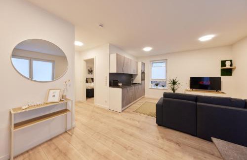 Bad Oeynhausen Apartamento | HomeME 2 I zentral I NETFLIX I Küche I Parkplatz I kliniknah