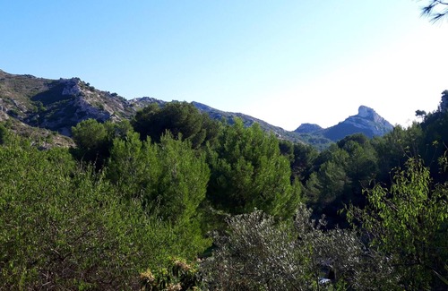 Niolon Apartamento | Homerez - Apartamento a 800 m de la playa para 4 pers. con jardín en Le Rove