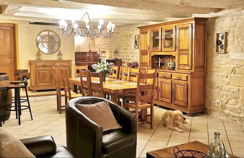 Prats-de-Carlux Casa | Homerez - Grande casa para 10 pers. con jardín y terraza en Prats-de-Carlux
