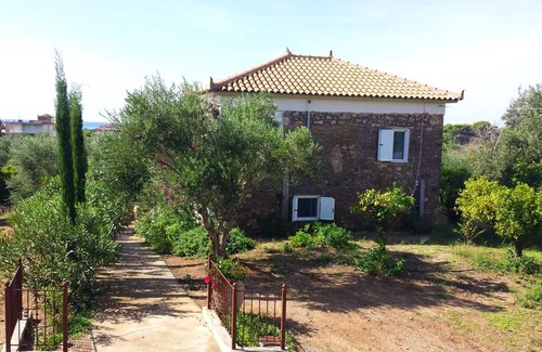 Lepreo Casa | Homerez - Casa para 12 pers. con vistas al mar, terraza y balcón en Kakovatos