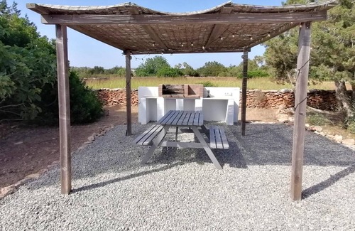 Es Cap de Barbaria Casa | Homerez - Bonita casa a 5 km de la playa para 6 pers. con jardín en Formentera