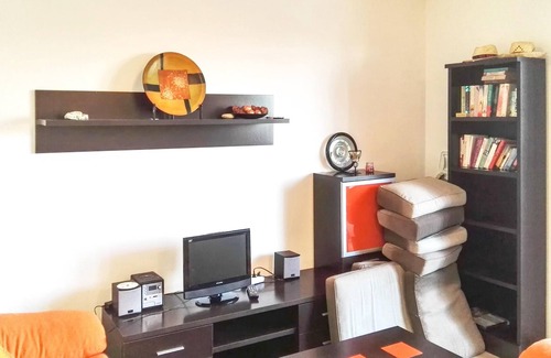 Palomares Apartamento | Homerez - Apartamento a 500 m de la playa para 4 pers. con piscina compartida