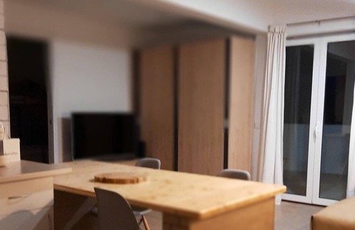 Santo Andre Apartamento | Homerez - Bonito estudio a 3 km de la playa para 4 pers. con piscina