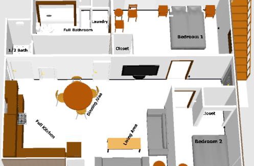 Sunset Hill Apartamento | HomeSmart: Cozy Charm Meets High-Tech in Prime Area
