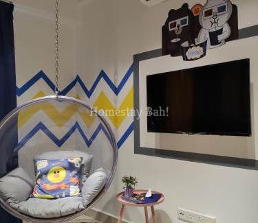 Tanjung Aru Apartamento | Homestay Bah!