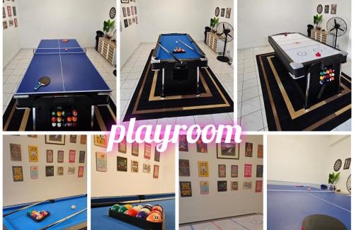 Shah Alam Apartamento | Homestay MAHLIGAI VIEW near Masjid Shah Alam, UITM Shah Alam, I-City, stadium shah alam, SACC, PKNS, IDCC, MSU, 17 min kuala lumpur & klang, max 10 people, free food, snooker, pingpong, indoor games, swimming pool, fast wifi