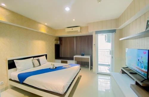 Cawang Apartamento | Homey and Comfy Studio H Residence Apartment By Travelio