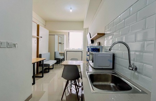 Makassar Apartamento | Homey And Cozy Studio (No Kitchen) Bandaraya - Tallasa City Makassar Apartment