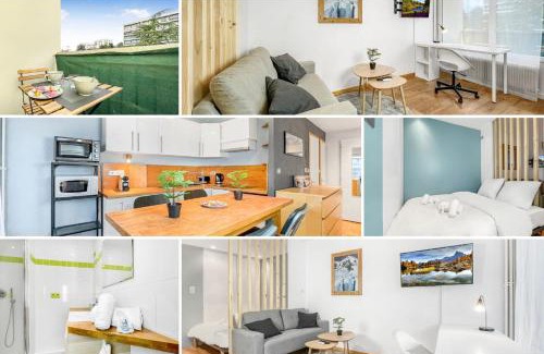 Ambilly Apartamento | HOMEY HARBOR - Proche Tram - Parking gratuit - Balcon privé - Wifi & Netflix
