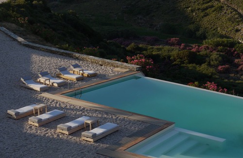 Andros Apartamento | Residencia de luna de miel con vistas al mar en Andros