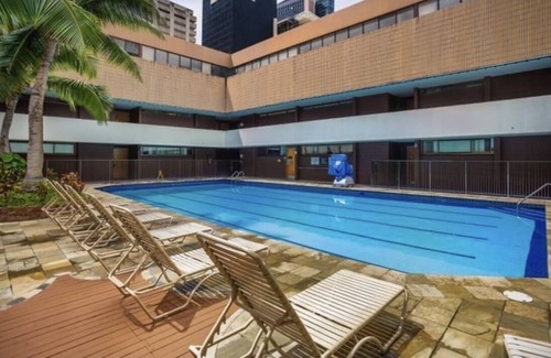 Downtown Honolulu Apartamento | Honolulu Urban Oasis, Experience Breathtaking Views from Your Downtown Apartment
