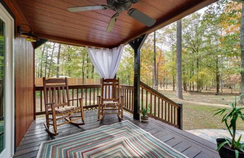 Broken Bow Casa | Hook, Line, and Sinker Retreat Fire Pit, Grill!