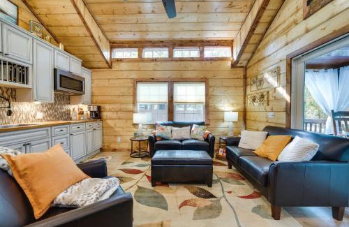 Broken Bow Casa | Hook, Line, and Sinker Retreat Fire Pit, Grill!