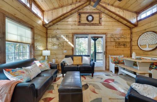 Broken Bow Casa | Hook, Line, and Sinker Retreat Fire Pit, Grill!