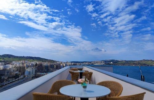 Bugibba Apartamento | HORIZON SUITES by the Sea