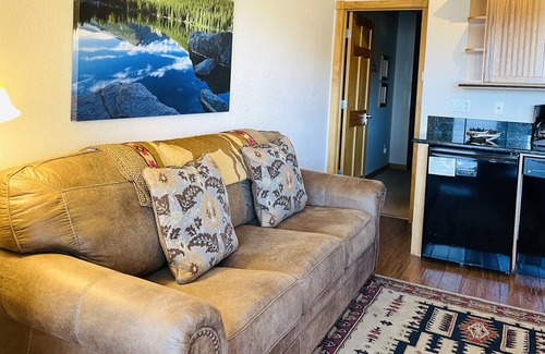 Estes Park Condominio | Horsetooth Peak 26C - 1 Br condominio con bañera de hidromasaje, Marys Lake y vistas a la montaña!