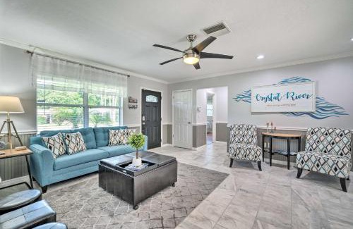 Crystal River Casa | Hot Tub and Game Room Crystal River Retreat!
