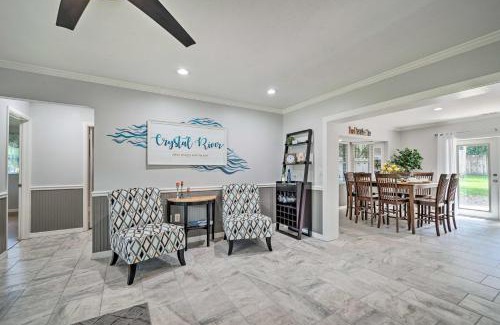 Crystal River Casa | Hot Tub and Game Room Crystal River Retreat!