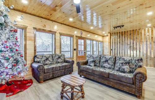 Sevierville Casa | Hot Tub and Spectacular Views Sevierville Cabin