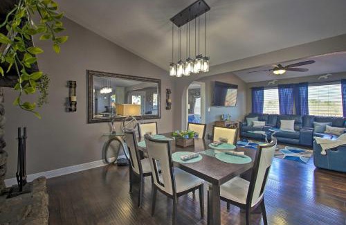 Jones Mills Casa | Hot Tub and Views Waterfront Escape in Hot Springs