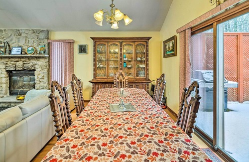 Pocono Mountain Lake Casa | Hot Tub + Deck: Pet-Friendly Poconos Getaway!