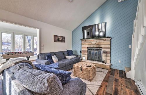Tobyhanna Casa | Hot Tub, Fire Pit and Game Room Tobyhanna Home!