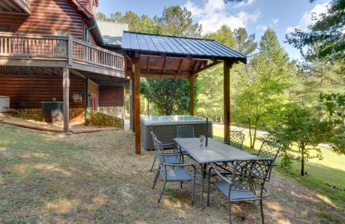 Ellijay Casa | Hot Tub, Game Tables and Mtn Views Ellijay Cabin