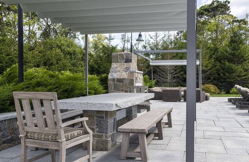 Cape Elizabeth Casa | Hot tub, heated pool, spacious lawn, beach access and incredible ocean views.
