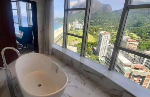 Sao Conrado Apartamento | Hotel Nacional - De Frente Para o mar da Praia de São Conrado