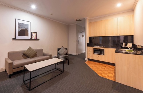 Melbourne Central Business District Apartamento | Hotel 1-bedroom Apt with Gym in Melbourne CBD
